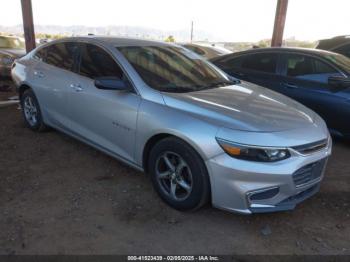  Salvage Chevrolet Malibu