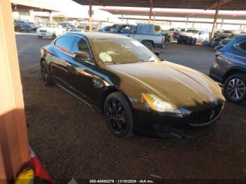  Salvage Maserati Quattroporte