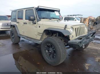  Salvage Jeep Wrangler