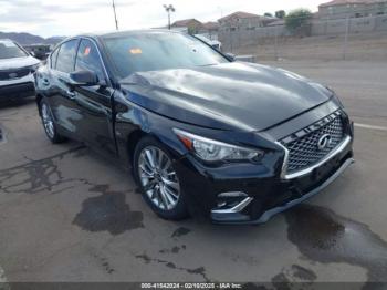  Salvage INFINITI Q50