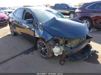  Salvage Toyota Corolla