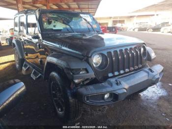  Salvage Jeep Wrangler