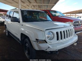  Salvage Jeep Patriot