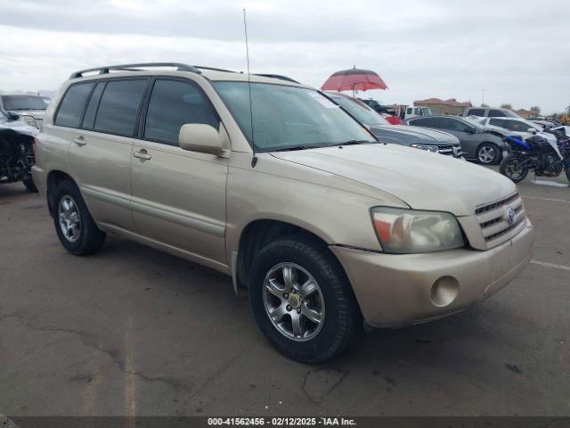  Salvage Toyota Highlander