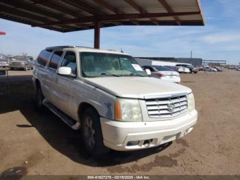  Salvage Cadillac Escalade