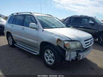  Salvage Toyota Highlander