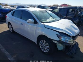  Salvage Nissan Sentra