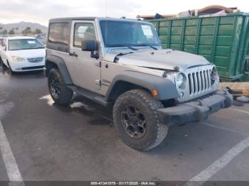  Salvage Jeep Wrangler