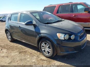  Salvage Chevrolet Sonic