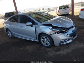  Salvage Chevrolet Cruze