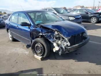  Salvage Toyota Corolla