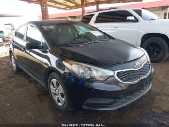  Salvage Kia Forte