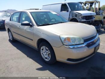  Salvage Chevrolet Malibu