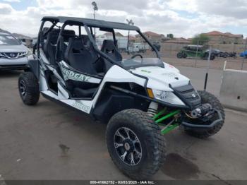  Salvage Arctic Cat Wildcat 4x Eps