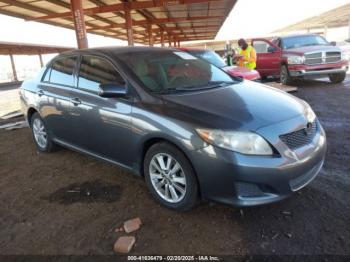  Salvage Toyota Corolla