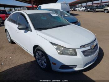  Salvage Chevrolet Cruze