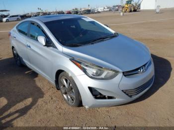  Salvage Hyundai ELANTRA