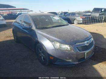  Salvage Chevrolet Cruze