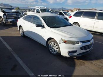  Salvage Chevrolet Malibu