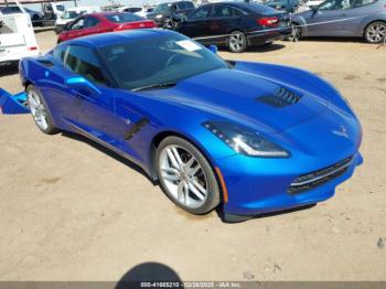  Salvage Chevrolet Corvette