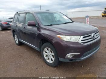  Salvage Toyota Highlander