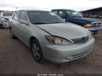  Salvage Toyota Camry