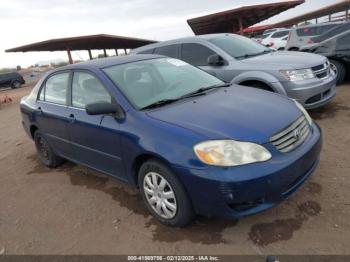  Salvage Toyota Corolla