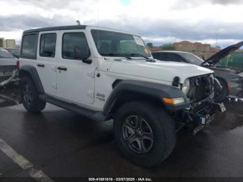  Salvage Jeep Wrangler