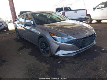  Salvage Hyundai ELANTRA