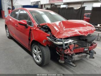  Salvage Chevrolet Cruze