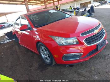  Salvage Chevrolet Cruze