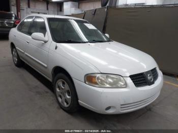  Salvage Nissan Sentra