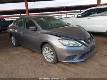  Salvage Nissan Sentra