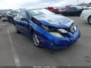  Salvage Pontiac Sunfire