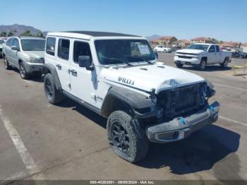  Salvage Jeep Wrangler