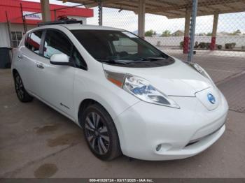  Salvage Nissan LEAF