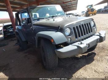  Salvage Jeep Wrangler