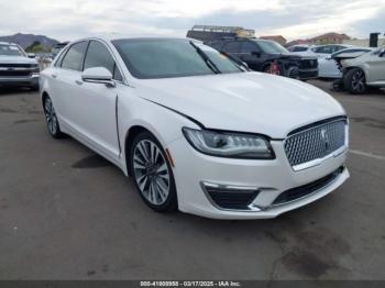  Salvage Lincoln MKZ