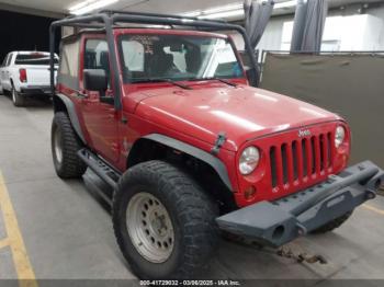  Salvage Jeep Wrangler