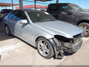  Salvage Mercedes-Benz C-Class