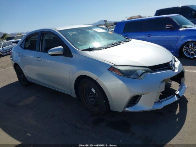  Salvage Toyota Corolla