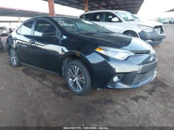  Salvage Toyota Corolla
