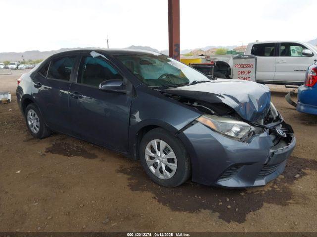  Salvage Toyota Corolla