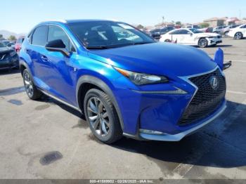  Salvage Lexus NX