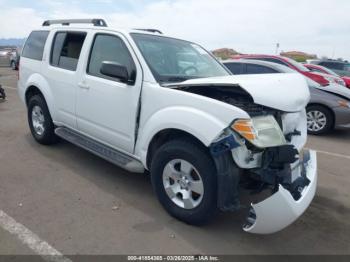  Salvage Nissan Pathfinder