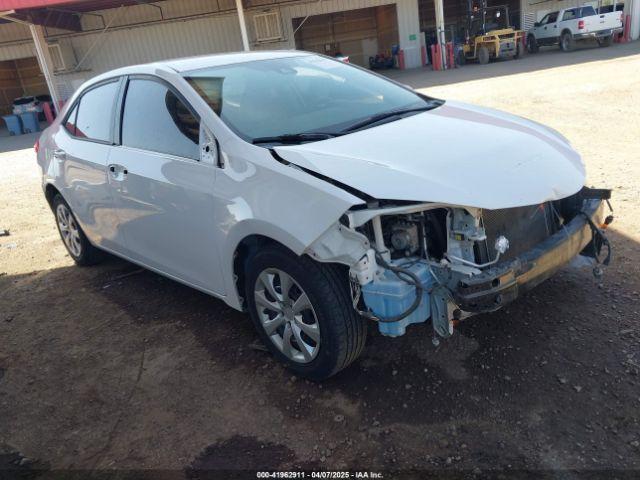  Salvage Toyota Corolla