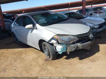  Salvage Toyota Corolla