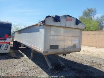  Salvage Vantage Dump Trailer Dump Trailer