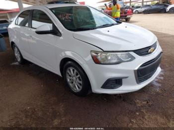  Salvage Chevrolet Sonic