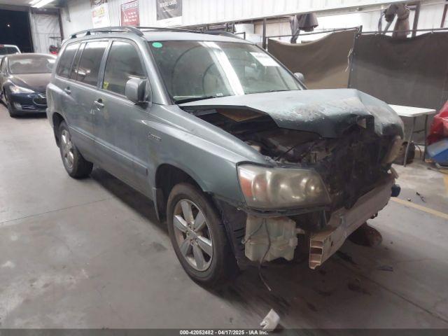  Salvage Toyota Highlander